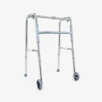 Andador con Ruedas de Aluminio Plegable