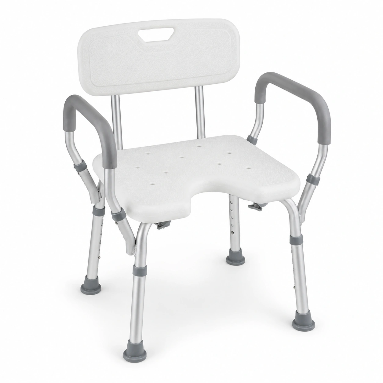 silla-para-ducha-herradura-con-brazos1 Silla para Ducha con Brazos - Imagen 1