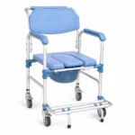 Sanitario de Aluminio Acolchado con Ruedas