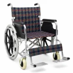 Silla de Ruedas Estándar de Aluminio a Cuadros