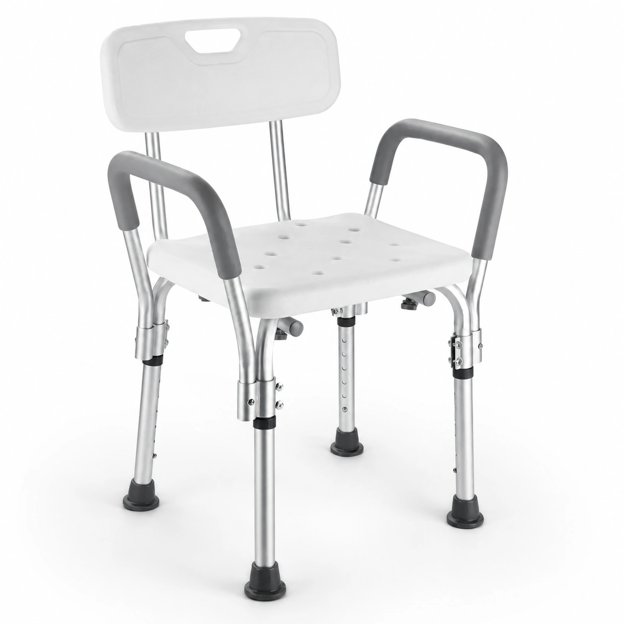 silla-para-ducha-ortopedica-con-posabrazos1 Silla para Ducha Ortopédica con PosaBrazos - Imagen 1